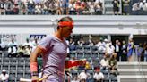 Nadal reacciona ante el 'Zizou' belga