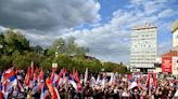 Thousands Of Bosnian Serbs Rally Against UN Resolution On Srebrenica