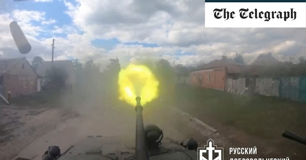 Ukraine-Russia war live: Ukraine 'has no reserves' to push back Kharkiv assault, top general admits
