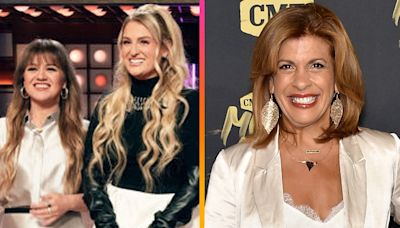 Hoda Kotb Makes Surprise Visit to 'The Kelly Clarkson Show' With Her Daughters
