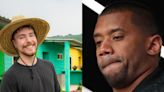 Russell Wilson Gives a Huge Shoutout to Mr. Beast for Changing Lives of 100 Jamaican Families