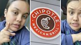 ‘I hated robbing people‘: Chipotle worker speaks out after customer walks out mid-order because worker gave him ‘half’ scoops