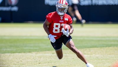 49ers trying to play catch-up with previously-injured rookie WR