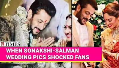 When Sonakshi Sinha Slammed 'Dumb' Netizens Over Her Viral Photoshopped Wedding Picture With Salman Khan | Etimes - Times...