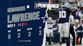 Lawrence notches 3 sacks to pace Cowboys defense, take Player of Game honors