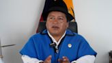 ‘Una movilización sería tratar de evitar que nuestra propia gente siga generando economía’, dice Marco Guatemal, secretario de Pueblos y Nacionalidades