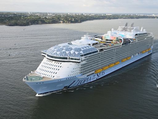 Royal Caribbean’s Utopia of the Seas on its way to Port Canaveral