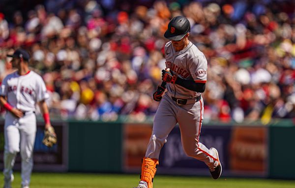 SF Giants' Mike Yastrzemski, Grandson of Carl Yastrzemski, Hits Home Run at Fenway Park