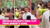 Rekha and Salman Khan’s Affectionate Hug at Ganesh Chaturthi Celebration Takes Over the Internet