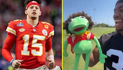 'We'll remember' - Mahomes' coach responds to Kermit insult from Raiders rookie