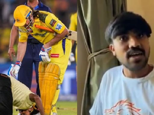 'MS Dhoni Promised To Cover Expenses For My Surgery': Fan Who Invaded Pitch During CSK vs GT Match