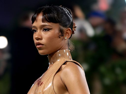 Taylor Russell Lives Out a Longtime Fantasy in Tree-Inspired Look at Met Gala 2024