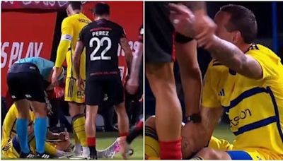 Enzo Pérez fue a buscar a Cristian Lema en medio del partido entre Estudiantes y Boca: qué le dijo