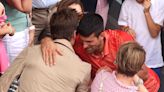 Novak Djokovic Hugs Tom Brady Moments After Winning Record-Setting 23rd Grand Slam Championship at French Open