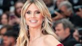 Heidi Klum en robe rouge courte et au décolleté vertigineux : elle s’offre le look le plus torride de Cannes