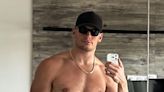 NFL Star Carl Nassib Treats Fans to Shirtless Selfie During Pride Month