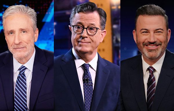 Jon Stewart, Stephen Colbert, Jimmy Kimmel React to Harris-Trump Debate: “Holy S***, She Crushed That”