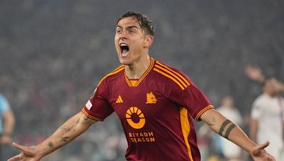 Con un gol de Dybala, Roma despidió al Milan