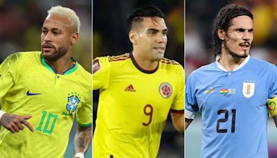 De Neymar a Falcao: la selección de los ausentes en la Copa América 2024