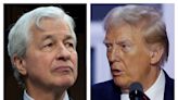 Trump says he 'doesn't know who' brought up adding Jamie Dimon to his Cabinet. It was Trump.