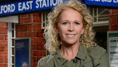 EastEnders' Lucy Benjamin reunites with legendary co-star Elaine Lordan