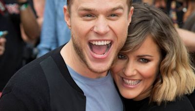 Olly Murs fights back tears in emotional tribute to Caroline Flack