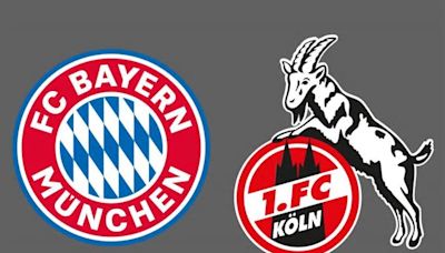 FC Bayern München venció por 2-0 a 1. FC Köln como local en la Bundesliga