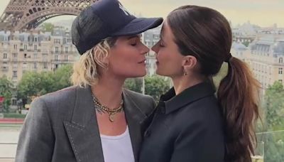 Sophia Bush shares passionate kisses with her girlfriend Ashlyn Harris