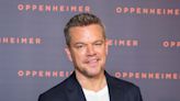 Matt Damon was joined by his daughters at Paris premiere of ‘Oppenheimer’