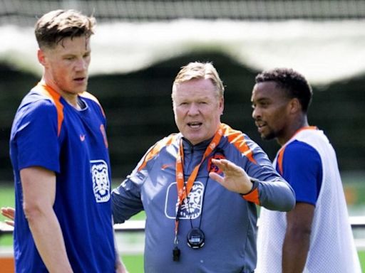 Koeman speaks out on training clash between Timber and former Man Utd man