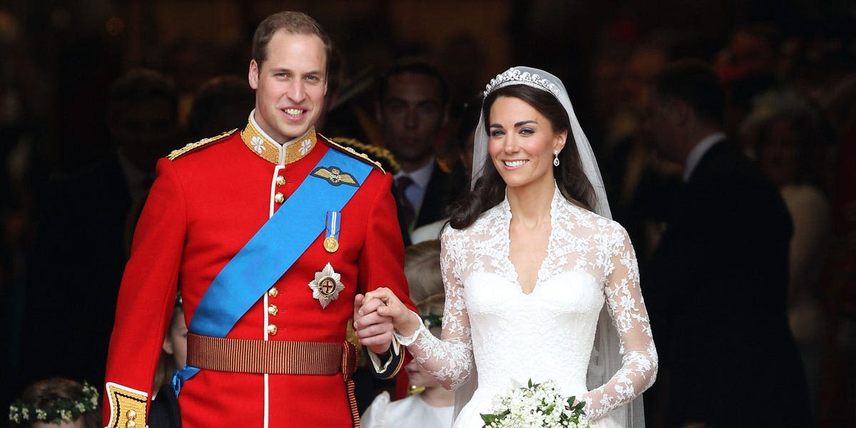 Prince William and Kate Middleton marked their 13th anniversary with a private photo from their wedding