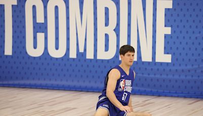 Reed Sheppard Says 'Arm Trick' Helped Him Get Top Vertical Jump at NBA Draft Combine