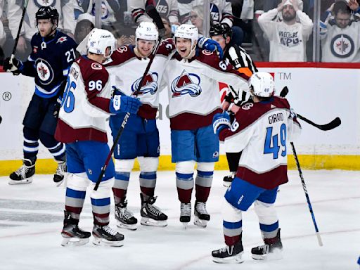 High-scoring Avalanche await winner of Stars-Golden Knights in next round after dispatching Jets