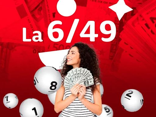 Número ganador de la lotería 6/49 de este 29 de julio