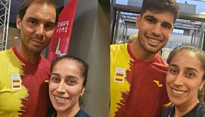 “Esto es lo lindo de los Juegos Olímpicos”: Paulina Vega, tenismesista chilena, compartió con Nadal y Alcaraz