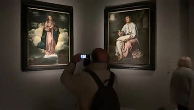 "Inmaculada Concepción" y "San Juan en Patmos", de Velázquez, se exhiben en Nápoles