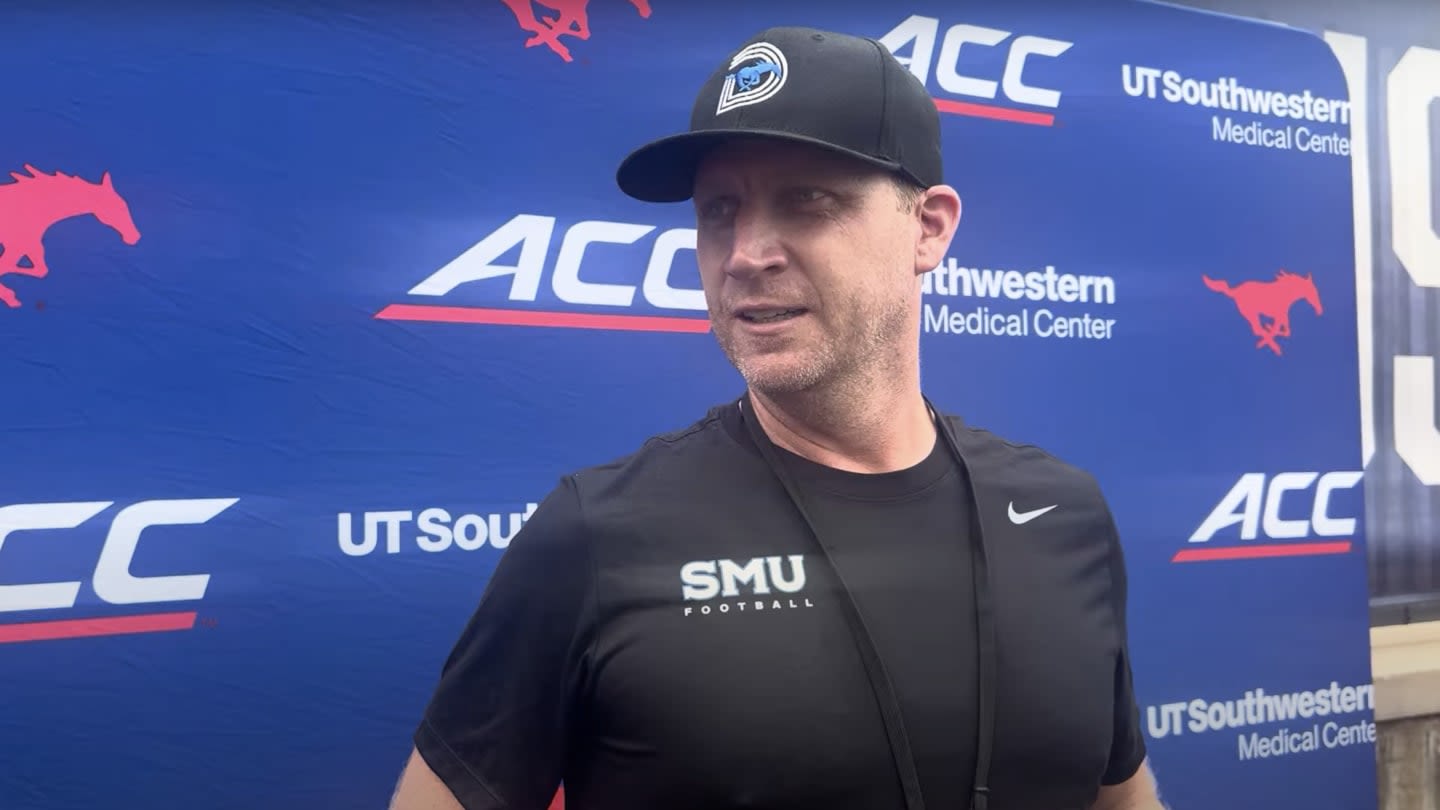 What we learned as Lashlee shares insights after SMU's first Fall practice