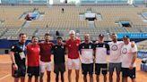 Entrenamiento de lujo: Nicolás Jarry comparte con Novak Djokovic en la previa a París 2024 - La Tercera