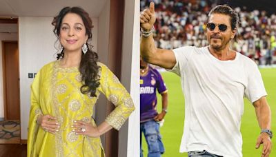 Juhi Chawla reacts to Shah Rukh Khan’s hospitalisation: ’Will be in the stands for the IPL final’