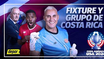 Grupo de Costa Rica en Copa América 2024: fixture, calendario, horarios y rivales