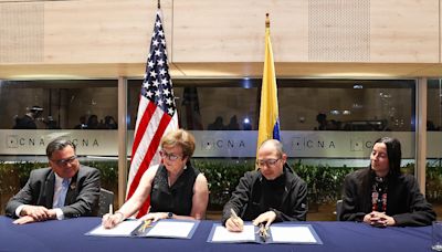 Colombia y Estados Unidos firman memorando para cooperación cultural y artística