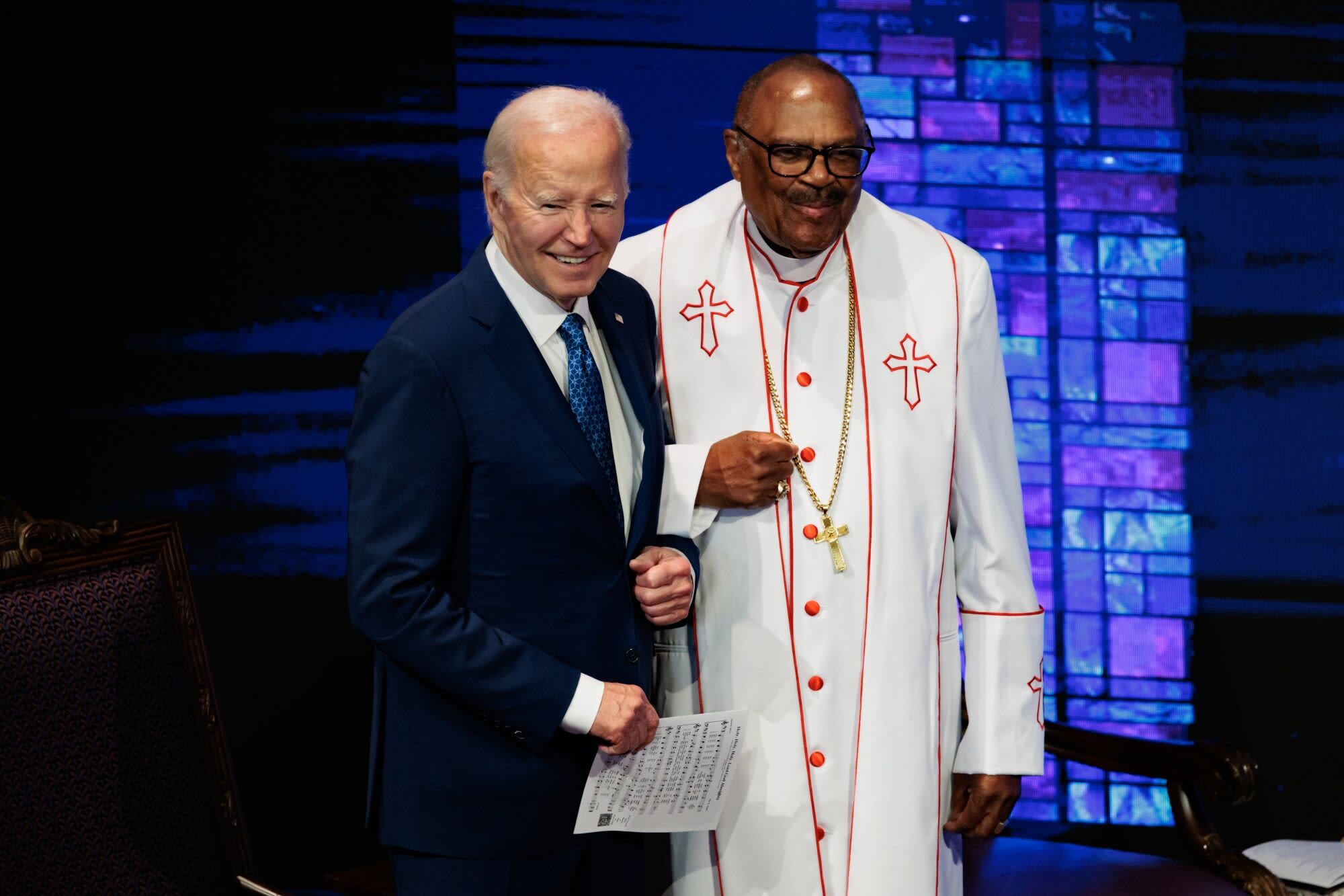 Biden Looks to Black, Latino Leaders to Put Down Party Uprising