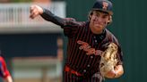 Trenton baseball’s Brant Bivens speaks after the Tigers Regional Final win over Newberry