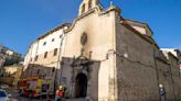 Prisión comunicada y sin fianza para el detenido por quemar las puertas de una iglesia en Cuenca