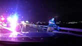 Video shows Colorado trooper jump off bridge to avoid being struck by speeding vehicle