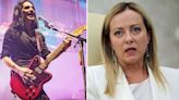 La primera ministra italiana Giorgia Meloni demanda al cantante de Placebo Brian Molko por llamarla "fascista y racista"