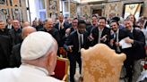 El especial regalo que llevó Malena Guinzburg al Vaticano, la llamativa respuesta del Papa y el encuentro con Jimmy Fallon