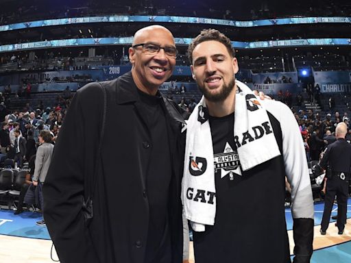 Klay jokes about dad's ‘selfish' Lakers preference in free agency