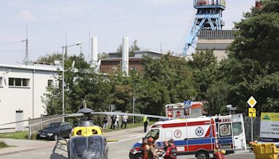 A miner dies and another is missing after a coal mine accident in Poland. 17 miners are injured