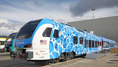 Stadler unveils first hydrogen train for U.S., announces order for up to 29 more - Trains